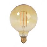 LED E27 Filament lamp - G95 - 6W - 2400K - Dimbaar - Amber | MP012745 | <ul class="list-style -check">
<li>700 Lumen</li>
<li>Extra warm wit (2400K)</li>
<li>Vervangt 60W</li>
</ul>