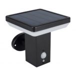 LED Buitenlamp Solca - Muurlamp - Solar + Sensor - 5W - 4K - Zwart | MP230017V | <ul class="list-style -check">
<li>55-220-500 Lumen</li>
<li>Wit (4000K)</li>
<li>Solar + Sensor</li>
</ul>