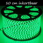 LED Strip 230V - Groen - Inkortbaar per 10 cm - IP65 | MP340002B
