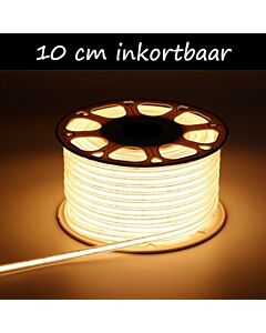 COB LED-strip 230V - Warmwit - Inkortbaar per 10cm - IP65 - Dimbaar | MP340030B
