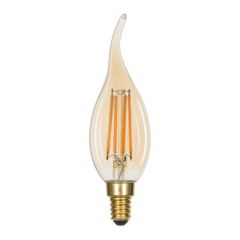 LED E14 Filament kaarslamp - 4W - 2500K - Dimbaar | MP011416 | <ul class="list-style -check">
<li>440 Lumen</li>
<li>Extra warm wit (2500K)</li>
<li>Vervangt 40W</li>
</ul>
