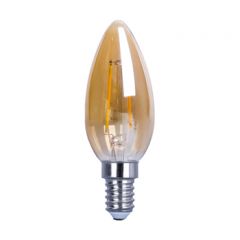 LED E14 Filament lamp - C35 - 4W - 2400K - Dimbaar - Gold | MP011420 | <ul class="list-style -check">
<li>400 Lumen</li>
<li>Extra warm wit (2400K)</li>
<li>Vervangt 40W</li>
</ul>