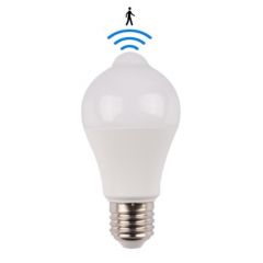 LED E27 lamp met bewegingssensor - 6W - 3000K | MP012746 | <ul class="list-style -check">
<li>450 Lumen</li>
<li>Warm wit (3000K)</li>
<li>Vervangt 45W</li>
</ul>