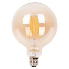 LED E27 Filament lamp - G125 - 6W - 2700K - Amber - Dimbaar | MP012755