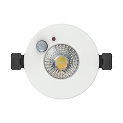 LED Inbouwspot Odessa met sensor - 6W - CCT - Dimbaar - IP65 - Wit
