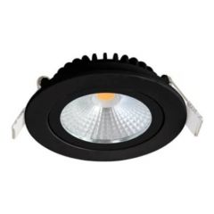 LED Inbouwspot Slimfit - 5W - 2700K - Zwart - Dimbaar | MP020033Z