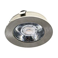 LED Meubelspot Baston Chroom - 3W - 12V - 2700K - Ø63x15mm - IP44