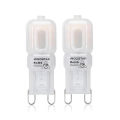LED G9 - 2W - 3000K - 360° - 48mm - Blister | MP060912