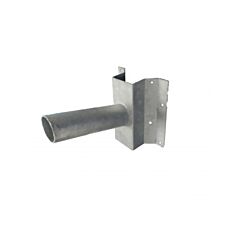 Muursteun voor straatverlichting - Recht - Ø48/60mm | MP090045