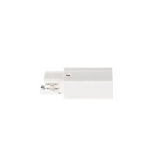 Voedingsconnector voor 3-fase spanningsrail - Wit - Rechts | MP150043WR