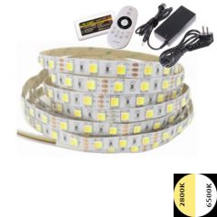 LED Strip 24V - Tinten wit - CCT - IP65 - 60xSMD5050/m - 5m | MP210007B
