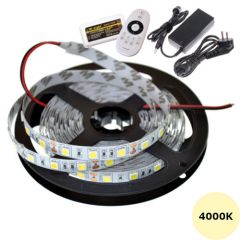 LED Strip 24V - Wit - 4000K - IP65 - 60xSMD5050/m - 5m | MP210100B