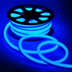 Neon Flex LED 230V - Blauw - IP67 - 120xSMD2835/m | MP210112B
