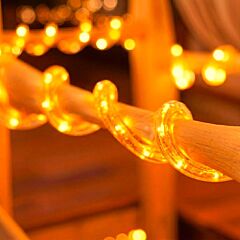 LED Lichtslang - Oranje - 3W/m - IP65 - Gekleurd PVC