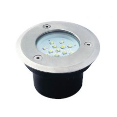 LED Grondspot Gordo - 0,7W - 35Lm - 14SMD - 6000K - IP66 - Rond | MP230002