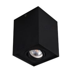 Opbouwspot Gord1 - Vierkant - Zwart - Kantelbaar - 96x96x125mm | MP320009 | <ul class="list-style -check">
<li>GU10 (230V)</li>
<li>Aluminium behuizing</li>
<li>Kantelbaar/Draaibaar</li>
</ul>