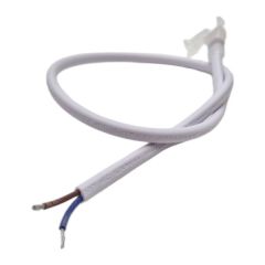 Koppel/voedingskabel COB LED-strip 230V - 10cm/inkortbaar - 50cm - open eind | MP341027