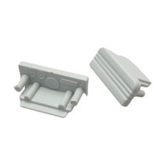 Einddop voor LED strip profiel Surface10 Aluminium - Opbouw (2 stuks) | MP350040A