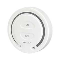 MiBoxer draadloze touch dimmer - Rond - Wit - FUT087