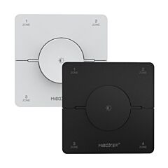 MiBoxer draadloze wanddimmer - Dual white (CCT) - 4 zone - K0S | MP890038
