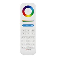 MiBoxer - RGB+CCT Touch afstandsbediening - Zigbee 3.0 - 8 Zones - Wit - FUT089Z | MP890040ZI