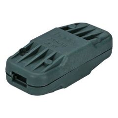 Verbinder voor platte prikkabel met trekontlasting | MP900006 | <ul class="list-style -check">
<li>Voor prikfitting E27</li>
<li>Kabelverbinder</li>
<li>Met trekontlaster</li>
</ul>