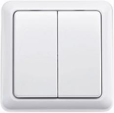 KAKU Draadloze wandschakelaar dubbel (AWST-8802) | MP990016