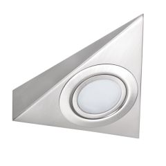 Onderbouwarmatuur ZEPO - Driehoek - RVS - Opbouw - G4 | MP990185