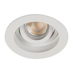 Armatuur - ARET - Rond - Wit - Verdiept - Kantelbaar - Ø100x40mm | MP990263W