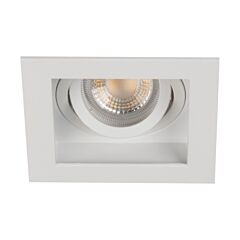 Armatuur - ARET - Vierkant - Wit - Verdiept - Kantelbaar - 100x100x40mm | MP990264W