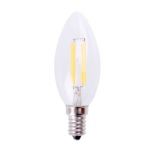LED E14 Filament kaarslamp - 4W - 2500K | MP011415