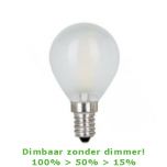 LED E14 Filament lamp - G45 - 4W - 2700K - 3-Stap-Dimbaar | MP011423
