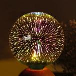 LED E27 Filament lamp - 3D Vuurwerk - G125 - 4W - Ø125x172mm | MP012733