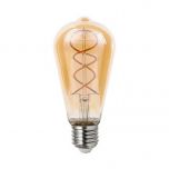 E27 LED-filamentlamp Vita - ST64 - 4W - 2200K - Dimbaar | MP012792