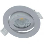 LED-inbouwspot Slimfit Varda - 5W - 2700K - Wit - Dimbaar - IP44 | MP020033W
