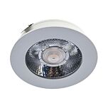 LED Meubelspot Baston Wit - 3W - 12V - 2700K - Ø63x15mm - IP44