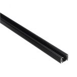 Spanningsrail - 2-aderig - 1-fase - Zwart - 1m | MP150050Z