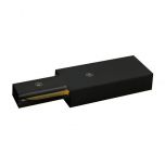 Voedingsconnector voor 1-fase spanningsrail - Zwart | MP150052Z