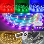 LED Strip 24V - Digitale RGB+CCT (5-in-1) - IP65 - 60xSMD5050/m - 5m | MP210050B