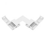LED Strip 12/24V - RGB+CCT - Hoek-koppelstuk - 6-pins - Clip-Clip - 12mm | MP210136
