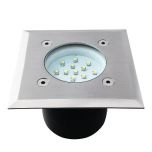 LED Grondspot Gordo - 0,7W - 35Lm - 14SMD - 6000K - IP66 - Vierkant | MP230003