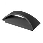 LED Wandlamp Biso - 8 Watt - IP54 - Zwart | MP230033