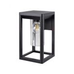 Wandlamp VIMO - Zwart - vervangbare E27 - IP44 - Dimbaar | MP230041