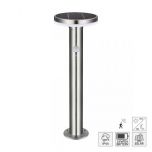 LED Tuinlantaarn Solar + Sensor - 20-600Lm - 2700K - Rond | MP230050