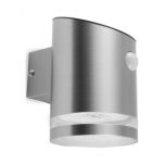 Solar LED Wandlamp met bewegingssensor - Oblique - 0,5W - 75Lm - IP44 | MP230053