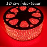 LED Strip 230V - Inkortbaar per 10 cm - Rood - Dimbaar - IP65 | MP340001B