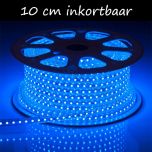 LED Strip 230V - Inkortbaar per 10 cm - Blauw - Dimbaar - IP65 | MP340003B
