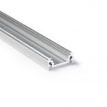 LED Strip Profiel Surface10 - Aluminium Glans - Opbouw - 20x8mm - 1 meter | MP350003AG1