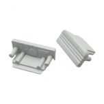 Einddop voor LED strip profiel Surface10 Aluminium - Opbouw (2 stuks) | MP350040A