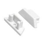 LED Strip Profiel Einddop - Arc12 - Wit - Set van 2 stuks | MP350044W